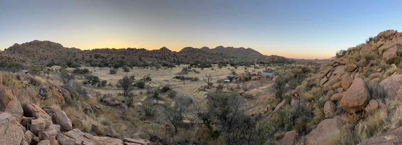 Windhoek to Namibgrens