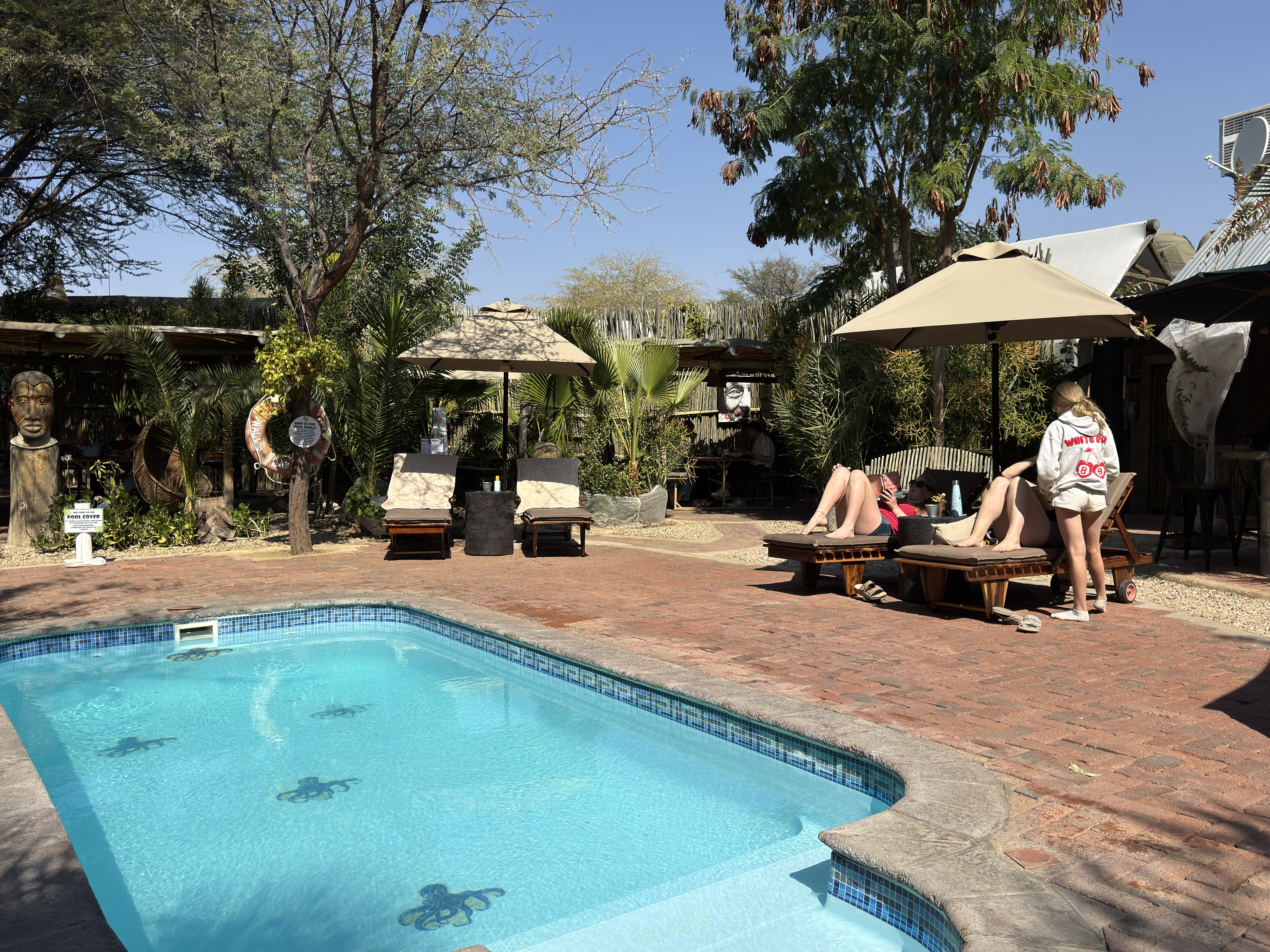 Urban Camp pool area