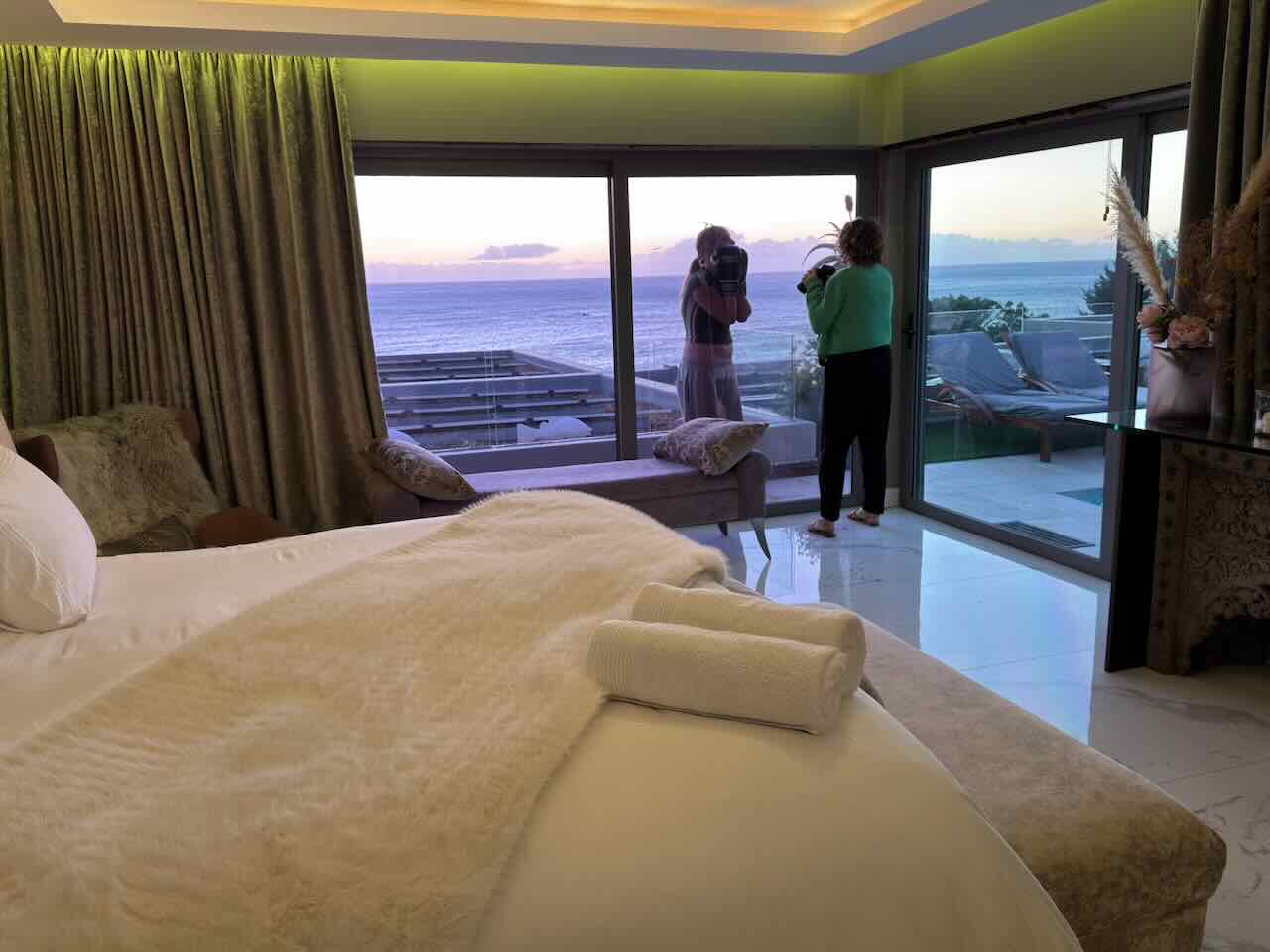 View from the master bedroom