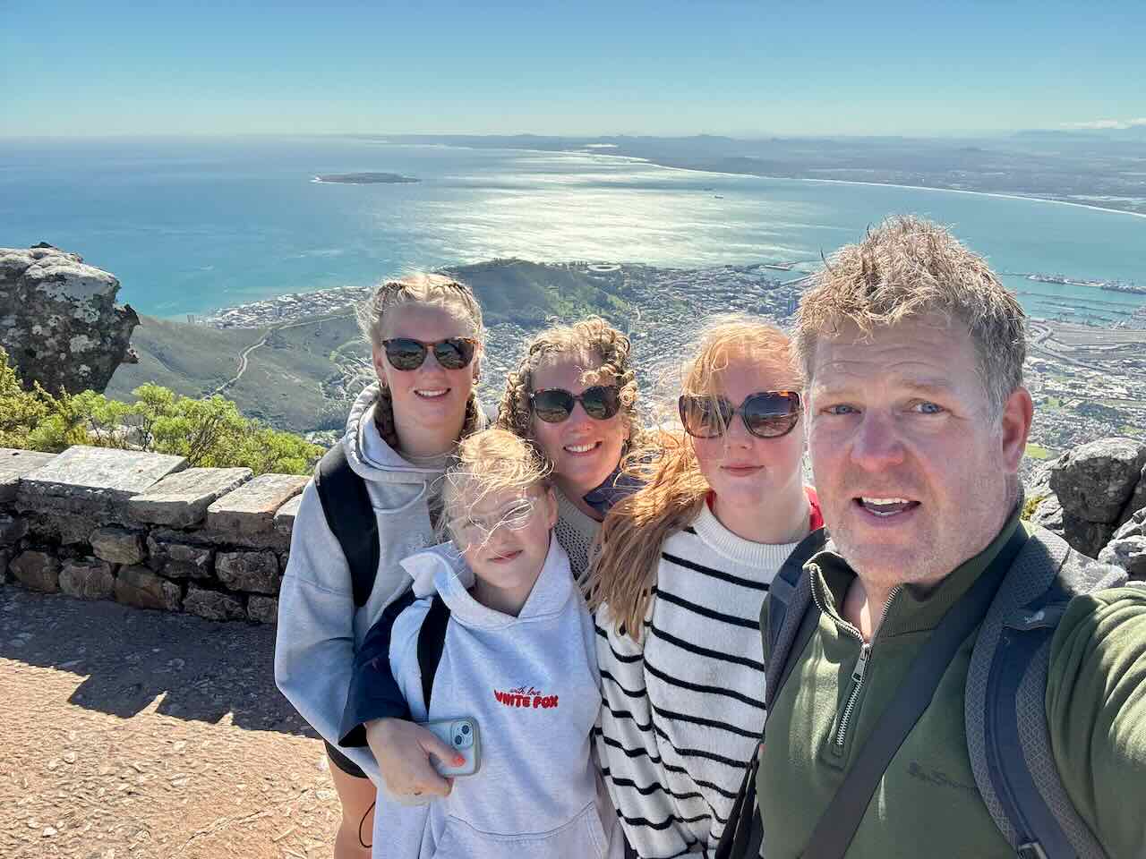 View from the top of Table Mountain
